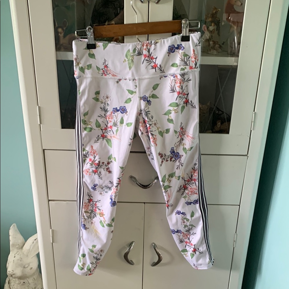 Athleta sz S Floral Leggings like new! - Picture 2 of 10
